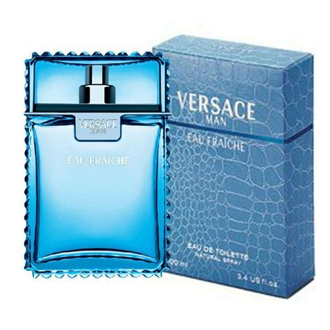 versace man by versace eau de toilette spray 3.3 oz|versace man eau fraiche smell.